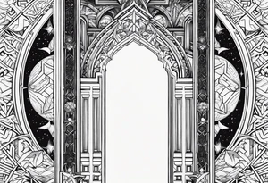 Gates of heaven tattoo idea