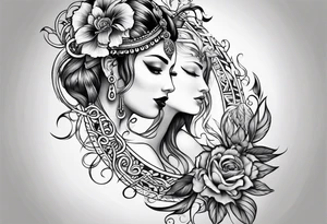 write the word 'TOYLET' tattoo idea