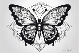psalm 139:14 and butterfly tattoo idea