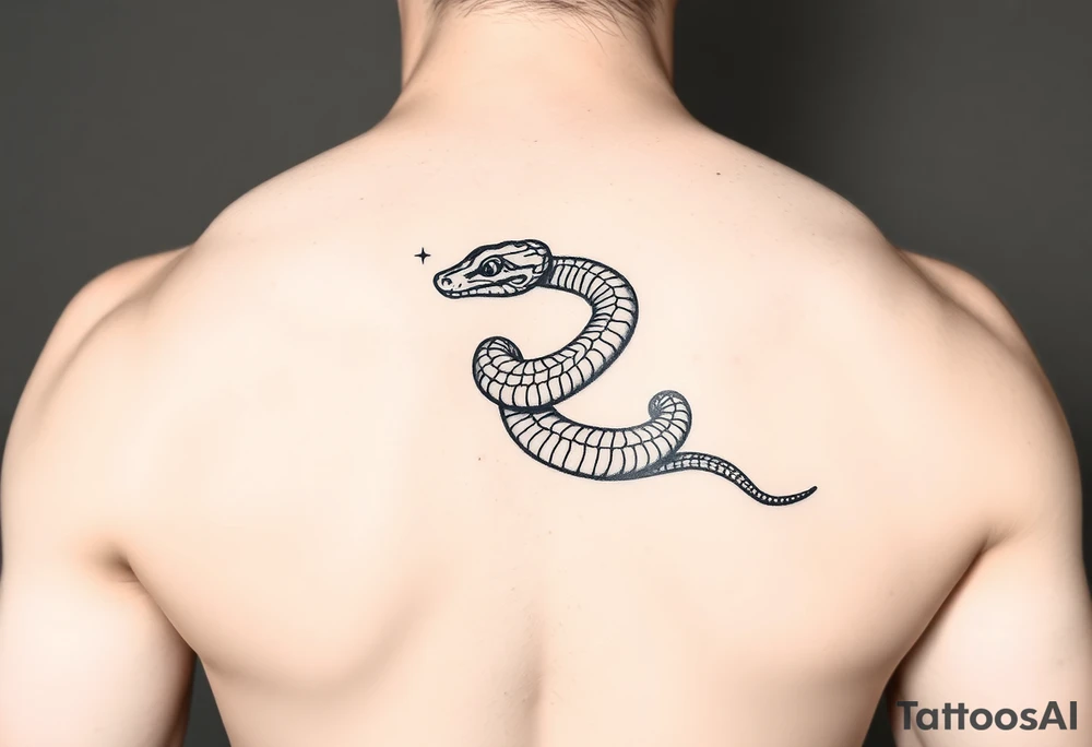 snake wrapped around wrist tattoo idea