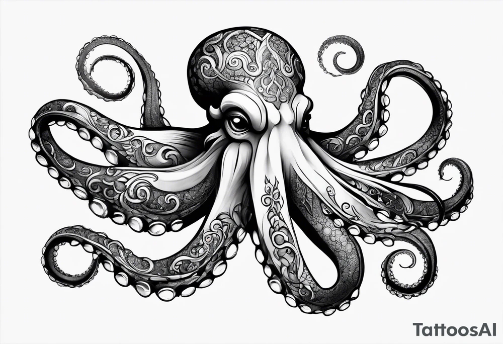 Octopus tattoo idea