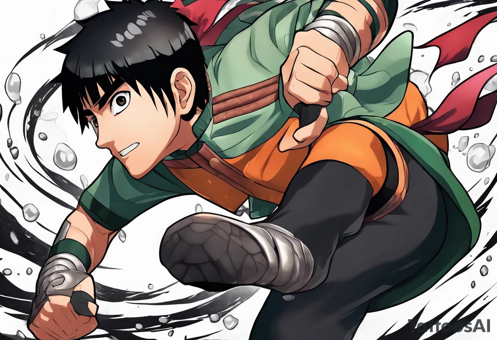Rock Lee tattoo idea