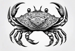 Crab Arrow tattoo idea
