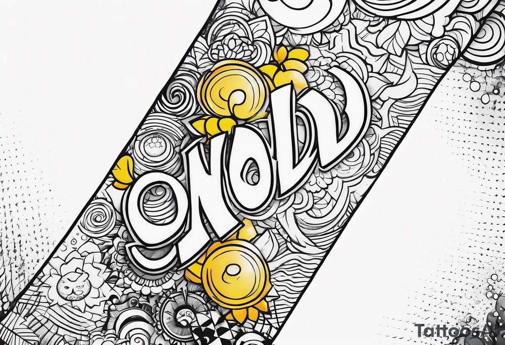 Own god forearm tattoo idea