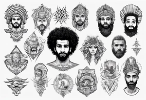MO SALAH ARM TATTOO tattoo idea