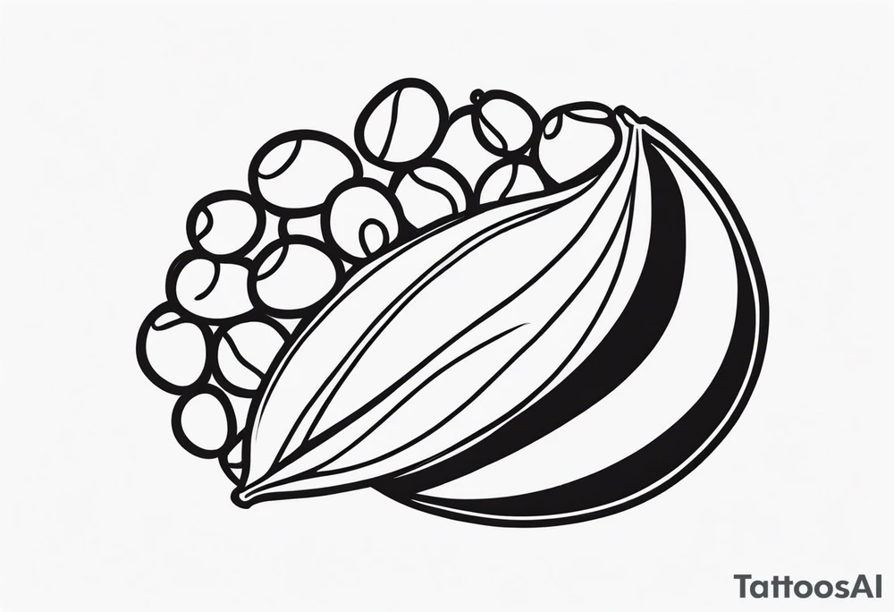 A bean tattoo idea