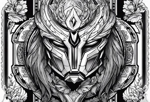 Destiny 2 titan tattoo idea