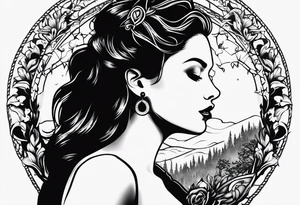Integrity, strength, broken heart ,survivor symbolism tattoo idea