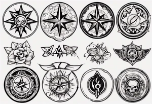 Start sélect button tattoo idea