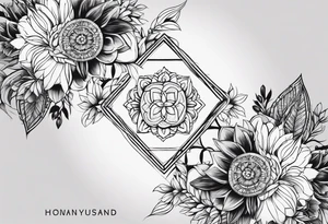 Name if my husband ТОЛЯ tattoo idea