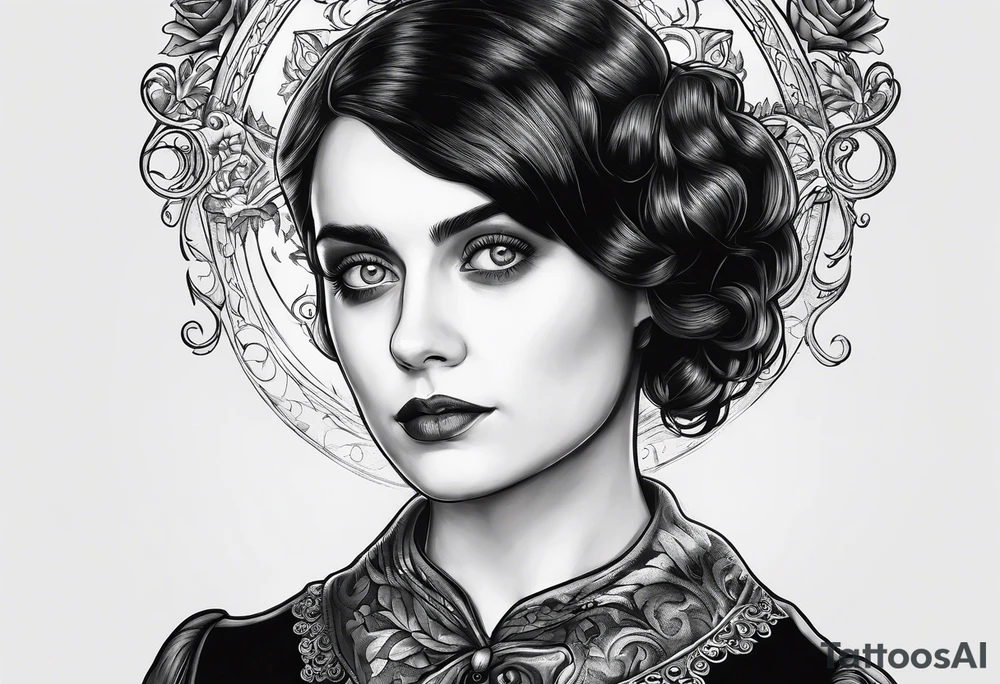 Miss peregrine home of peculiar children, Claire Desmond tattoo idea