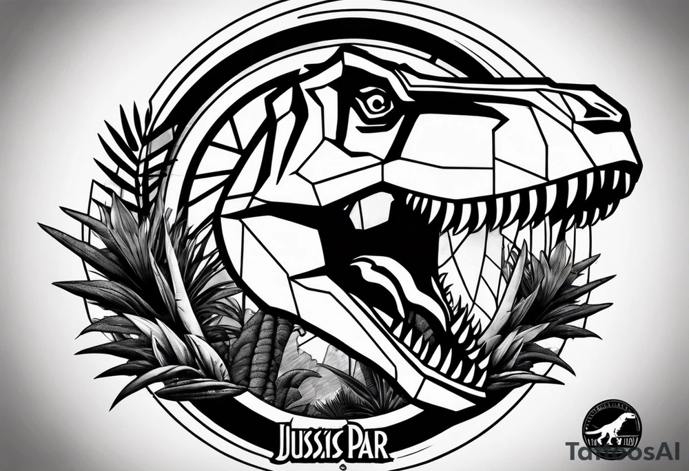 Jurassic park tattoo tattoo idea