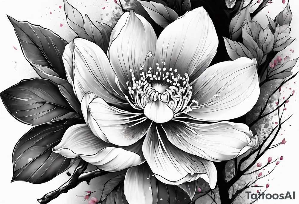 sakura tattoo idea