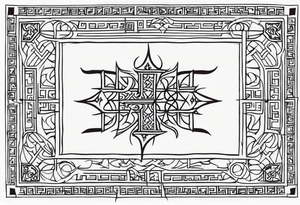 Gondor flag tattoo idea