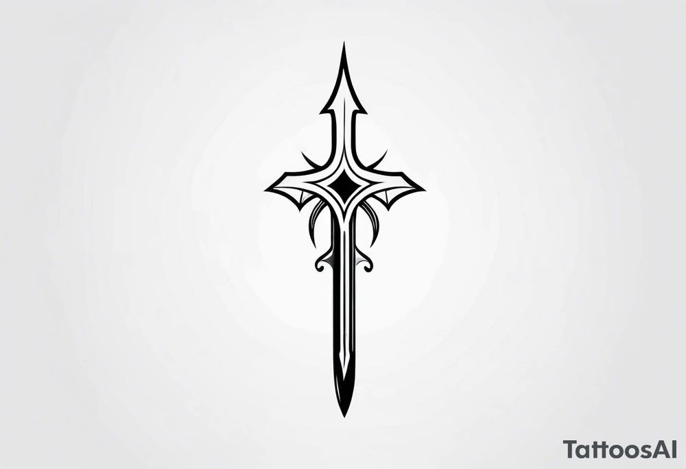 trident tattoo idea