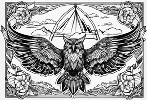 Go Fly a kite tattoo idea