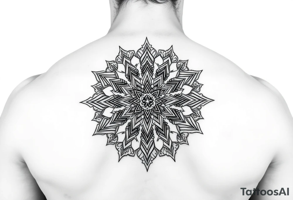 intricate mandala with sacred geometry and cosmic elements tattoo idea intricate mandala with sacred geometry and cosmic elements tattoo idea