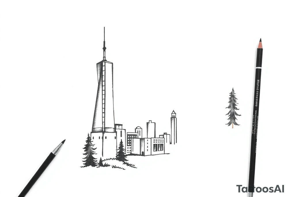 Portland oregon 503 tattoo idea