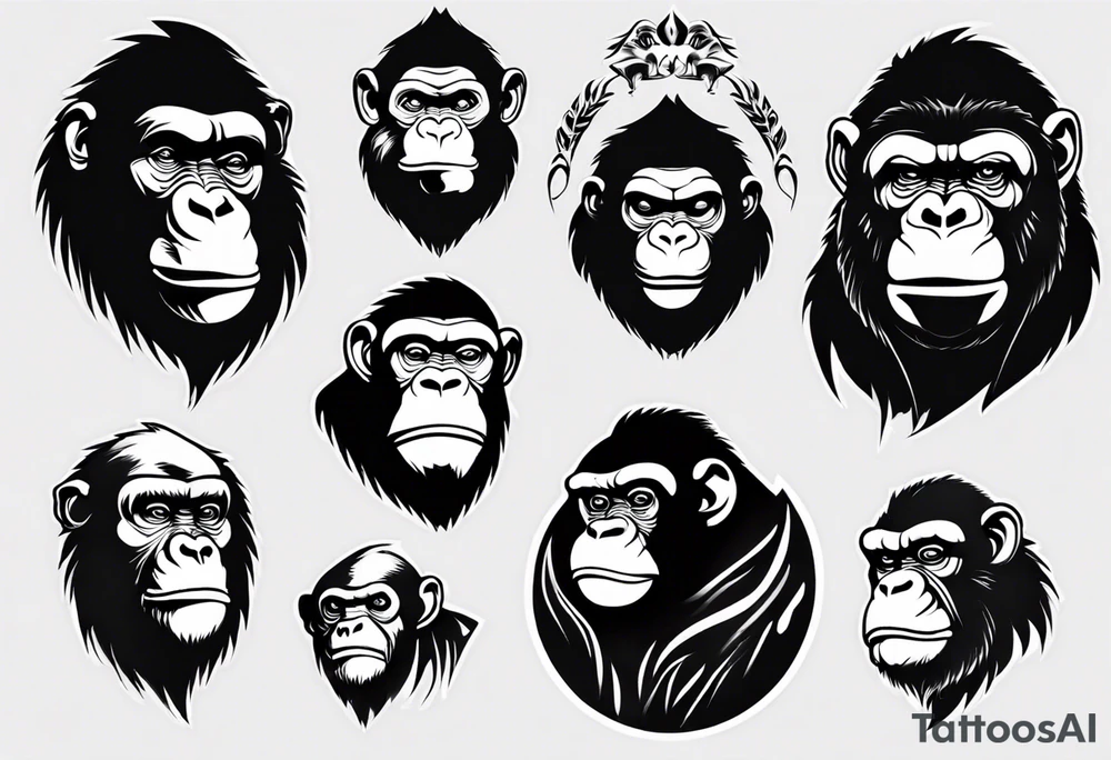 Great Ape tattoo idea
