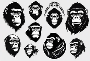 Great Ape tattoo idea