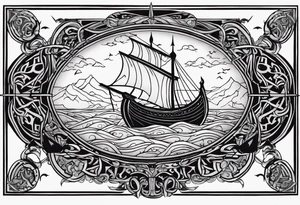 viking armada tattoo idea
