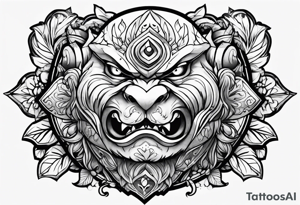 Pudge from dota 2 tattoo idea