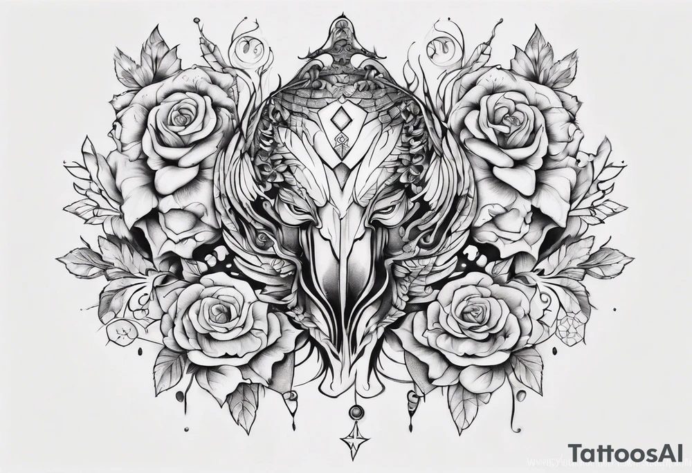 Бог Один tattoo idea