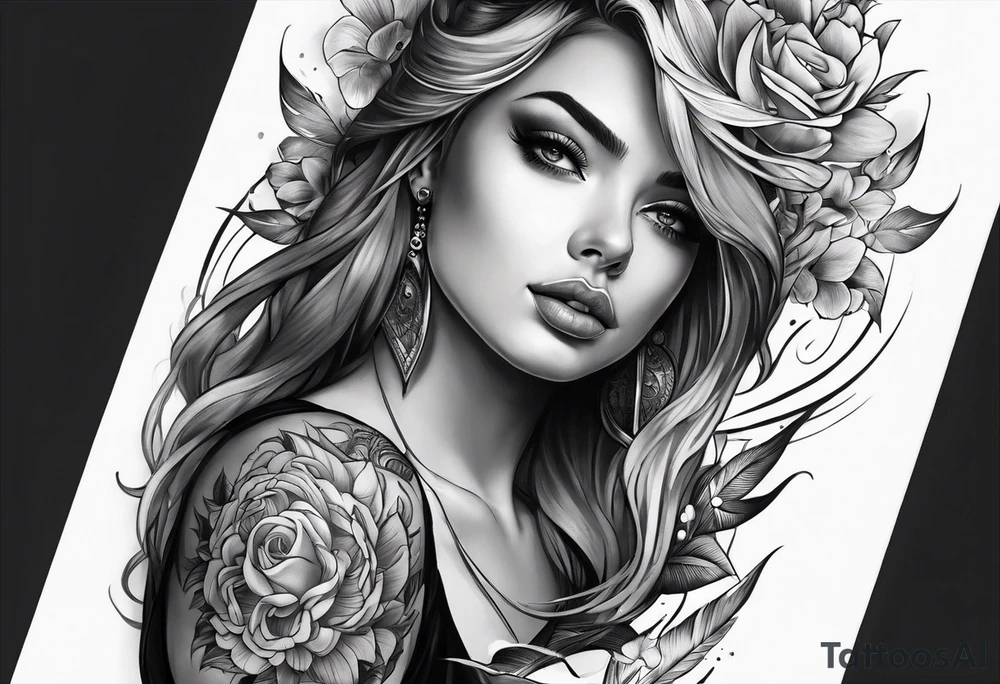 Resilience and force shoulder tattoo idea