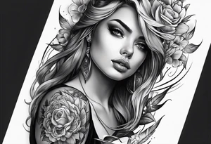 Resilience and force shoulder tattoo idea