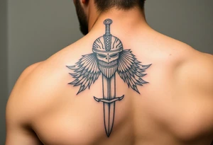 viking warrior,sword tattoo idea
