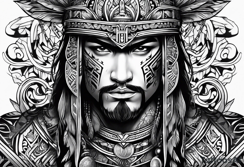 warrior tattoo idea
