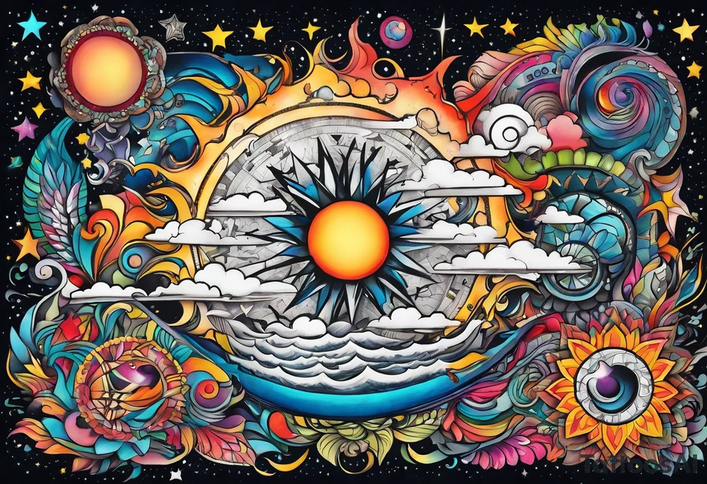 The Big Bang tattoo idea