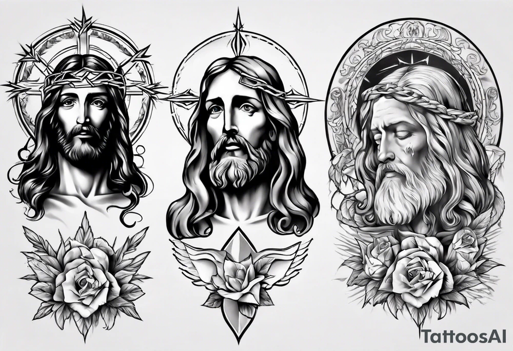 Jesus tattoo idea