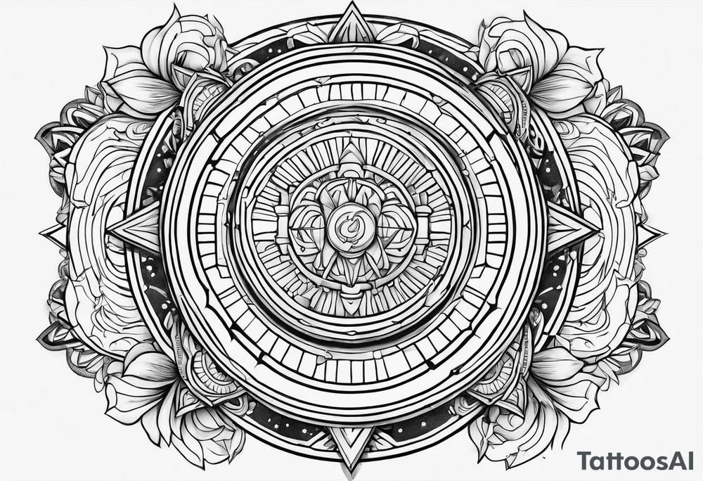 One piece tattoo idea