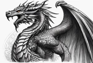 Winged dragon of Ra. tattoo idea