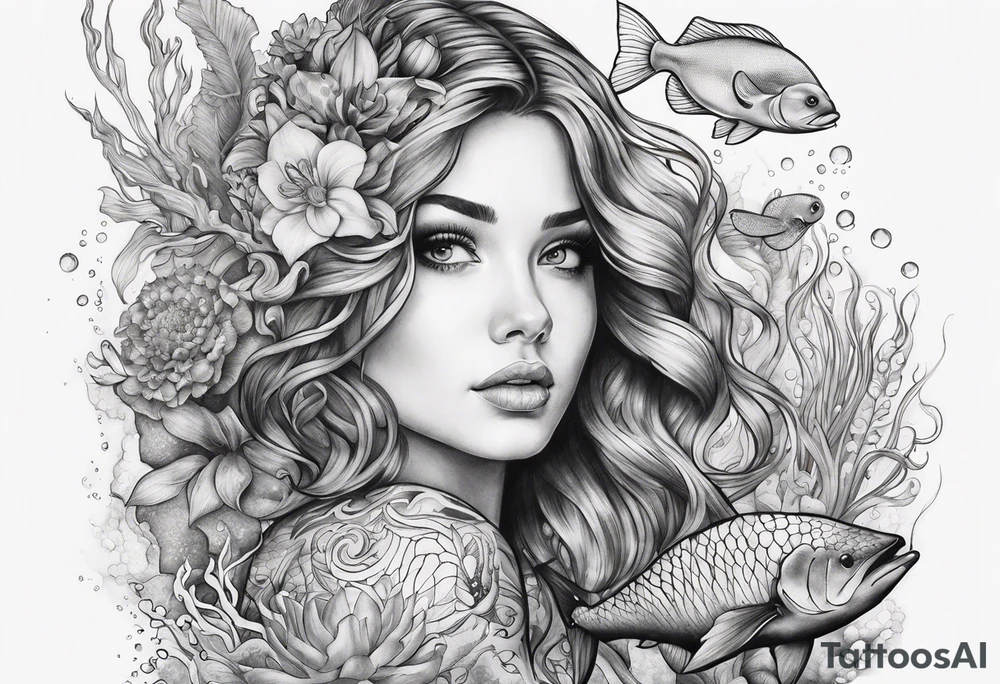 Under the sea tattoo tattoo idea