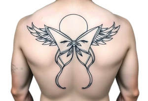 full color sailor moon full body feminine tattoo idea