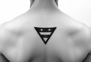 A small tattoo on my wrist to represent my lesbian identity, but in a subtle way. Fine line, minimalistic of watercolour? A triangle and add the colours of the lesbian flag tattoo idea