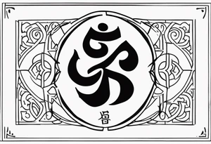 GYE NYAME tattoo idea