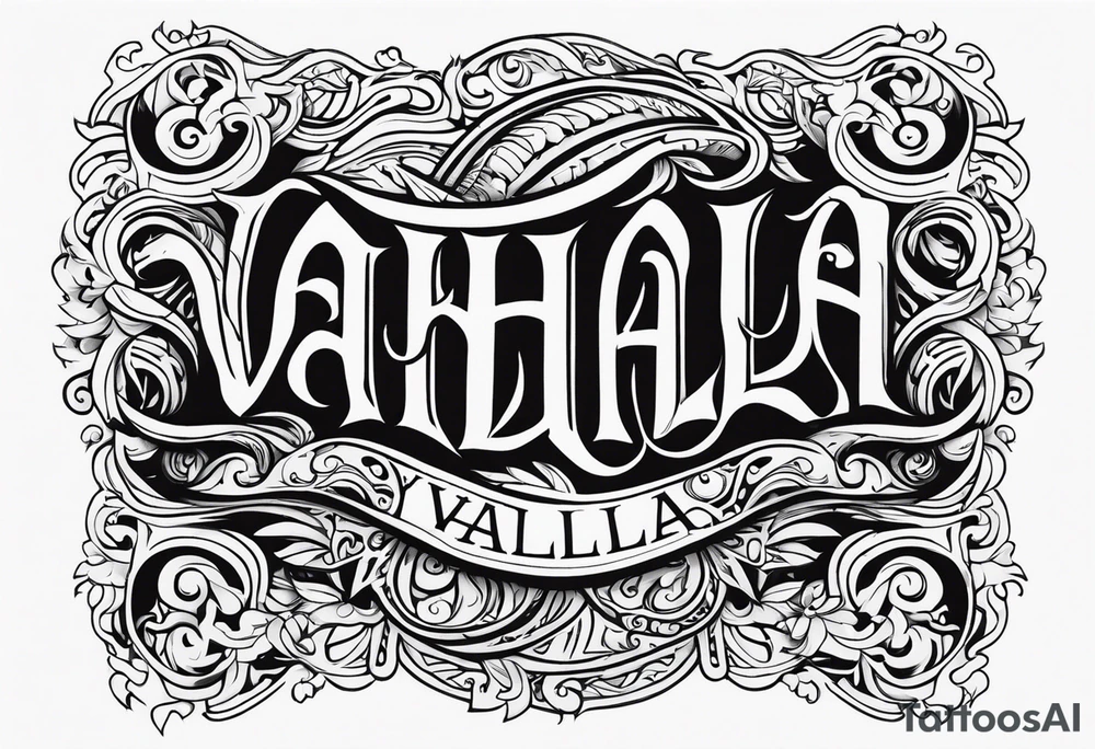 Valhalla tattoo idea