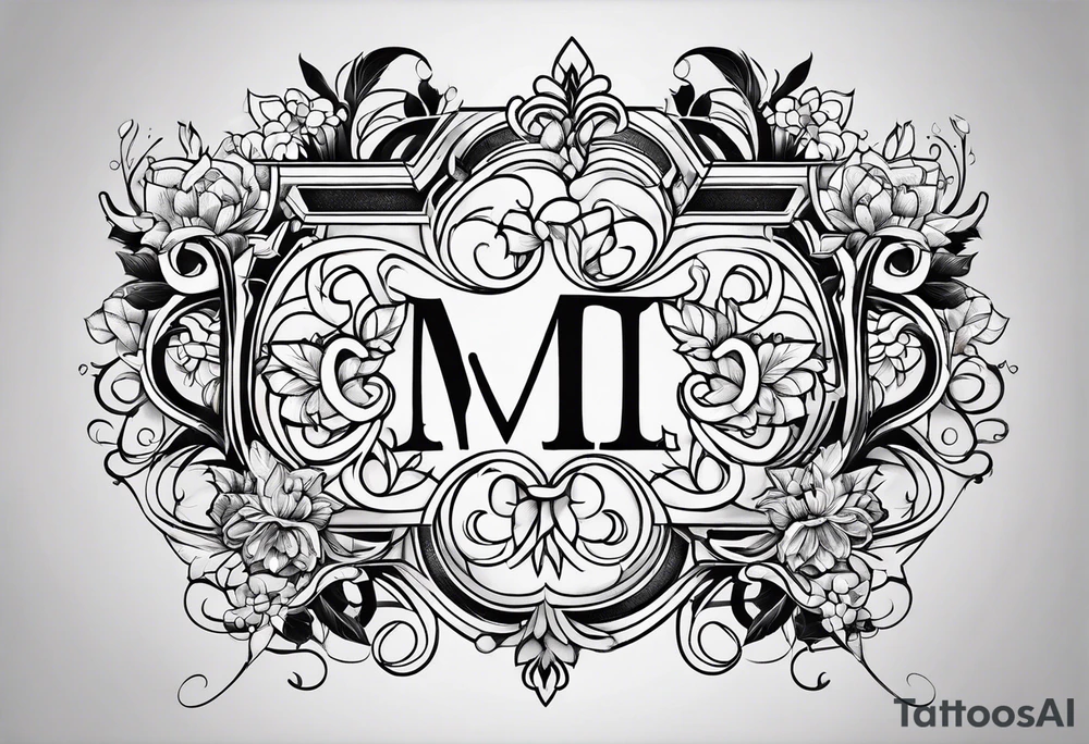 Greek letters  minalistic tattoo idea
