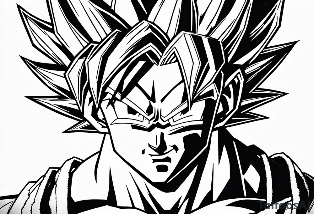 Dragon ball z tattoo idea