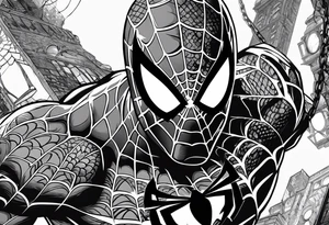 Spider-Man, darkness, animal tattoo idea