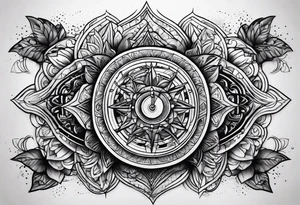 Every day, every hour, turn the pain into power tattoo idea