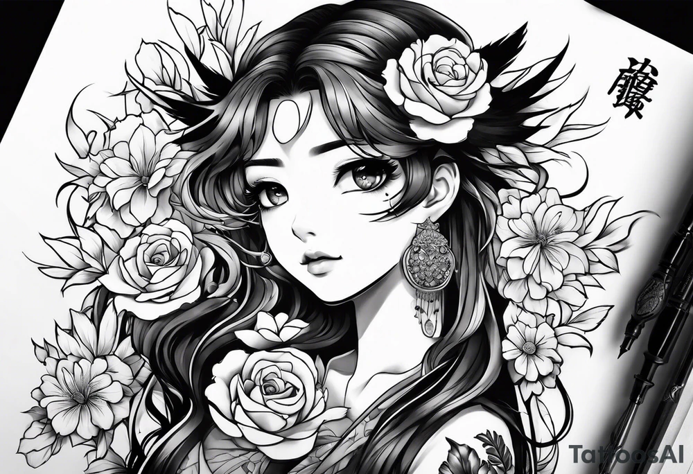 Yuji itadori tattoo idea
