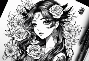 Yuji itadori tattoo idea