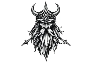 Viking symbolism tattoo idea