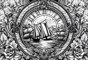 An adventure to live, battle to fight, beauty to love tattoo idea