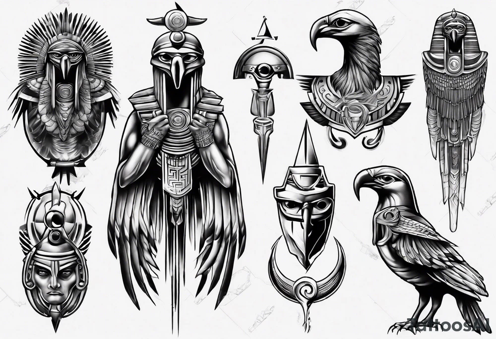 horus tattoo idea