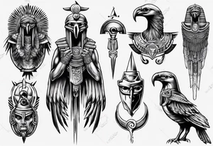 horus tattoo idea